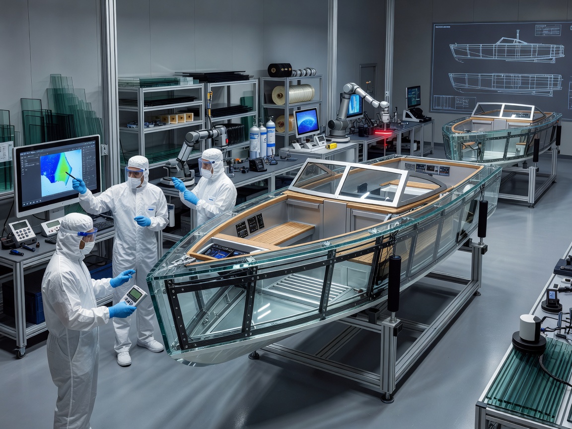Advanced Glass Hull Engineering in Tiny Yacht Manufacturing